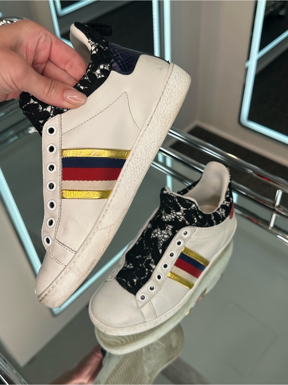 Gucci High Top Sneakers